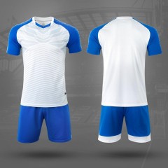 Футбольная форма NB DRYF белая/синяя 