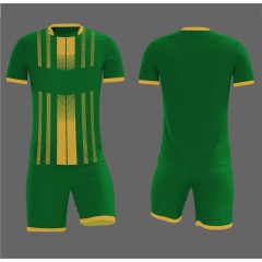 Форма футбольная NB ПСЖ зелёная/жёлтая