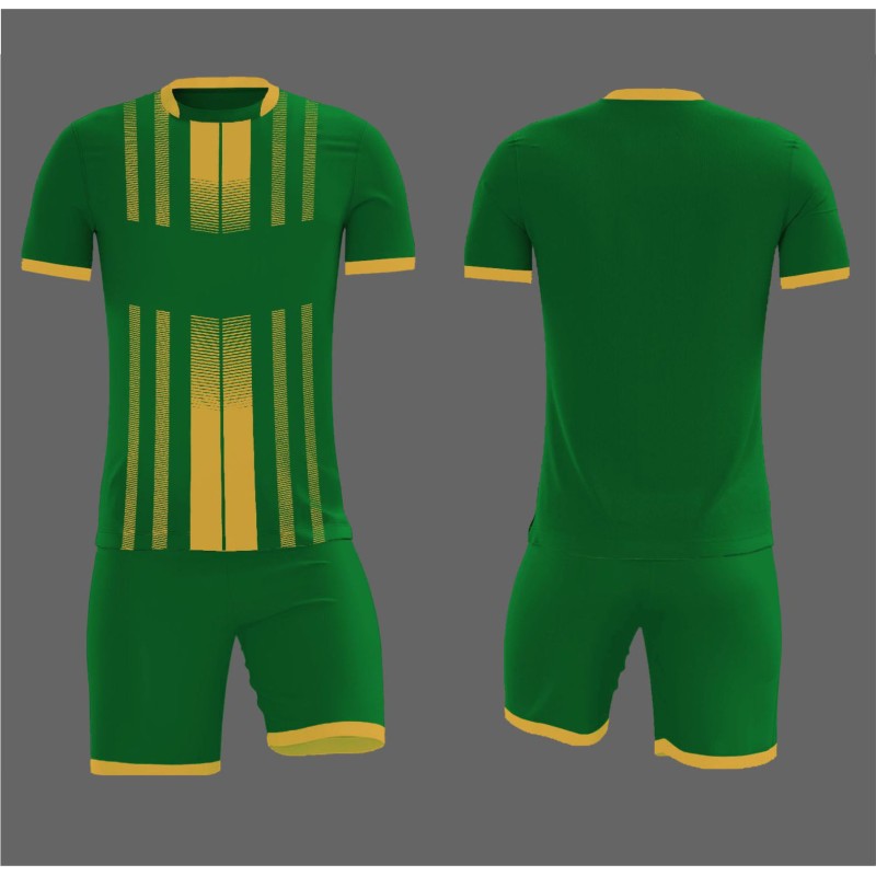 Форма футбольная NB ПСЖ зелёная/жёлтая