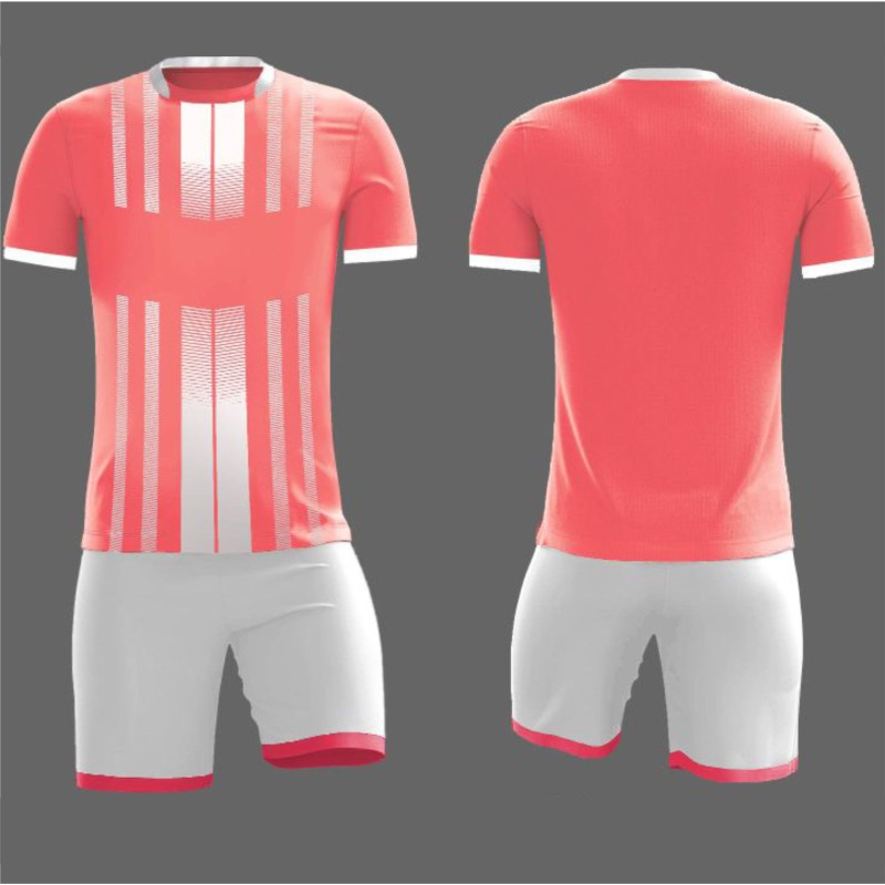 Форма футбольная NB ПСЖ розовая/белая