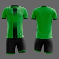 Детская форма футбольная  NB PSG зелёная/чёрная