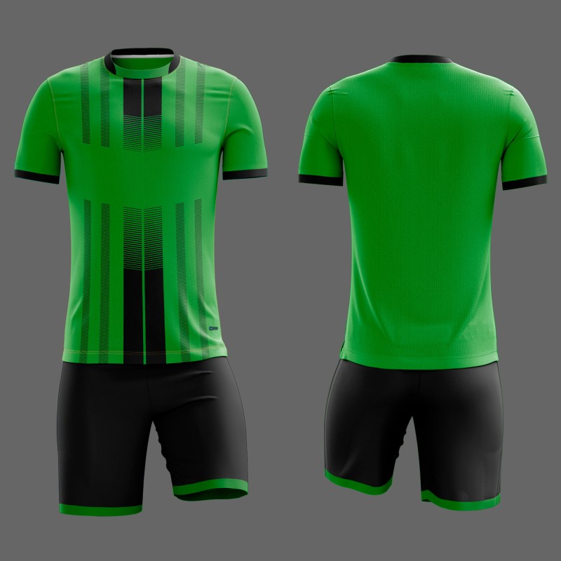 Футбольная форма NB PSG зелёная/чёрная