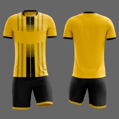 Футбольная форма NB PSG жёлтая/чёрная