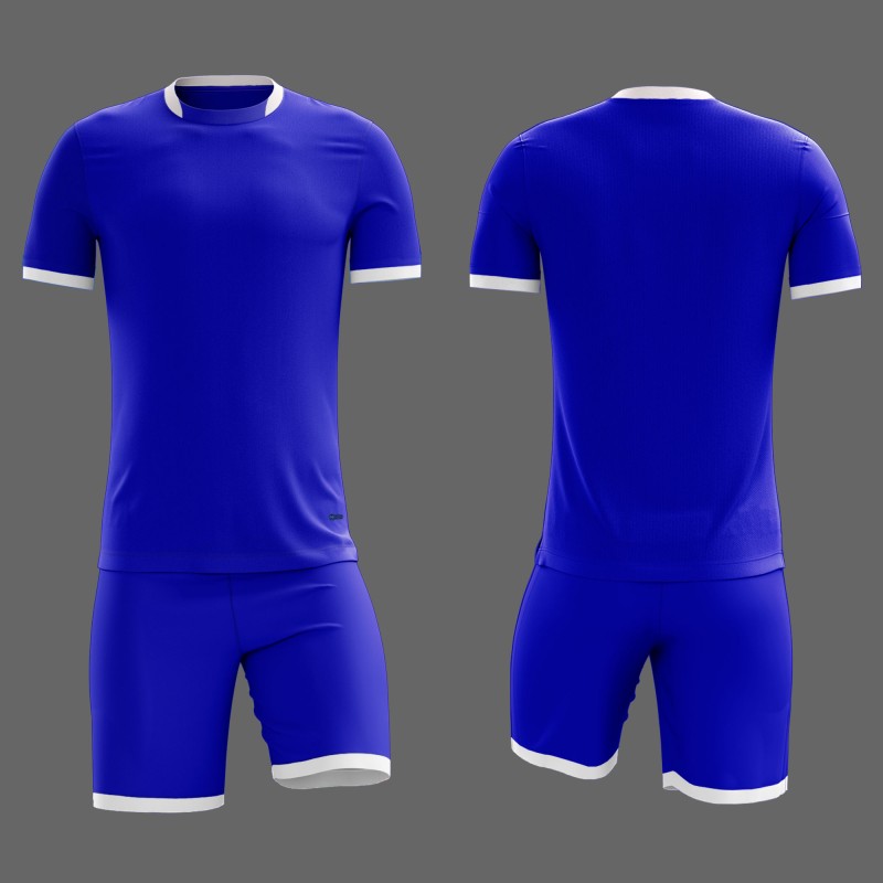 Футбольная форма NB SUPER BLUE сине-белая