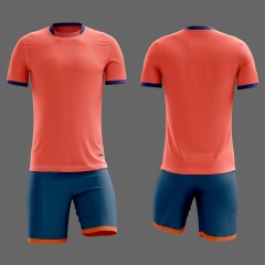 Футбольная форма NB SUPER ORANGE оранжево-т.синяя