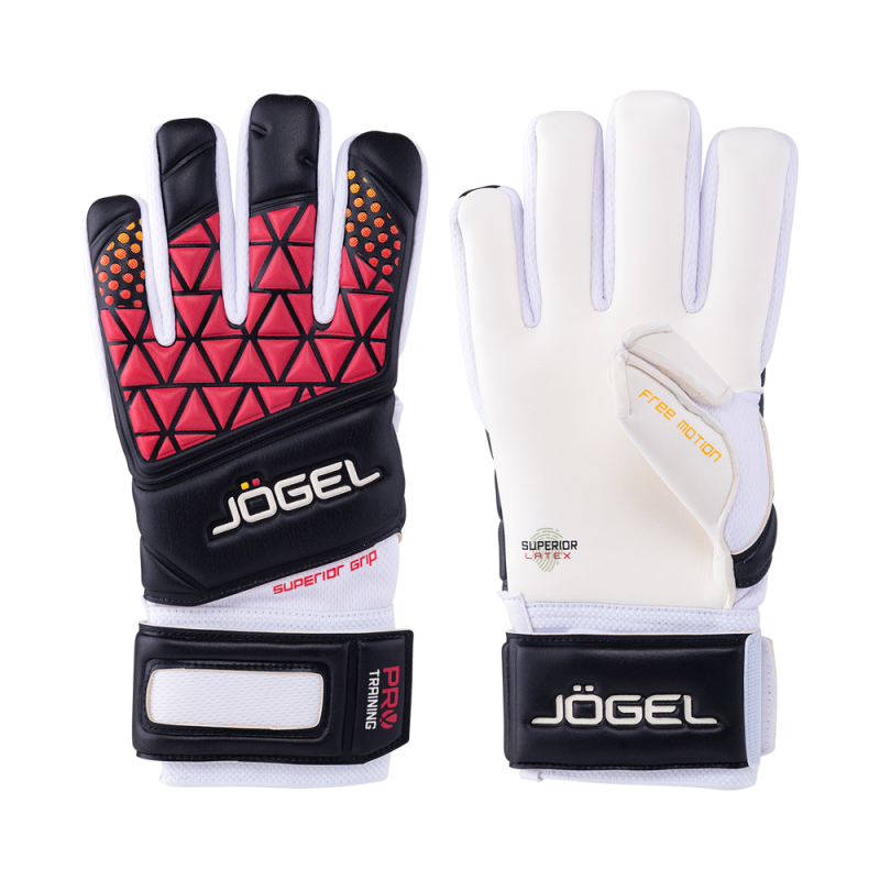 Вратарские перчатки JÖGEL NIGMA Pro Training Negative чёрные