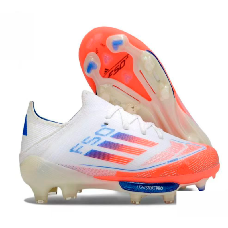 Бутсы Adidas F50 League FG белый/оранжевый