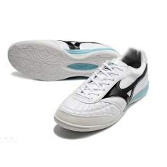 Обувь для зала MIZUNO MORELIA NEO III IN белый/голубой